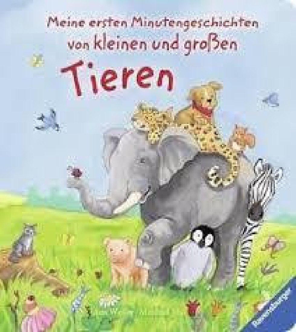 MEINE ERSTEN MINUTEGENSCHICHTEN VON KLEINEN UND GROBEN TIEREN PB