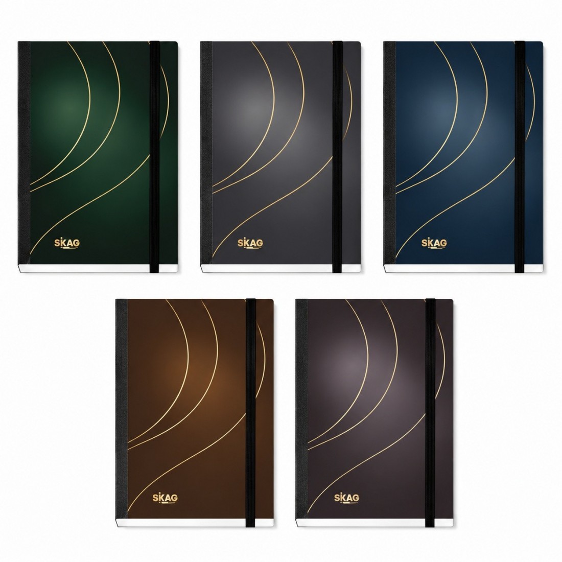 Aκαδημημαϊκό Ημερολόγιο 2026-2027 Flexbook Gold and Silver 14x21cm 312288 Skag