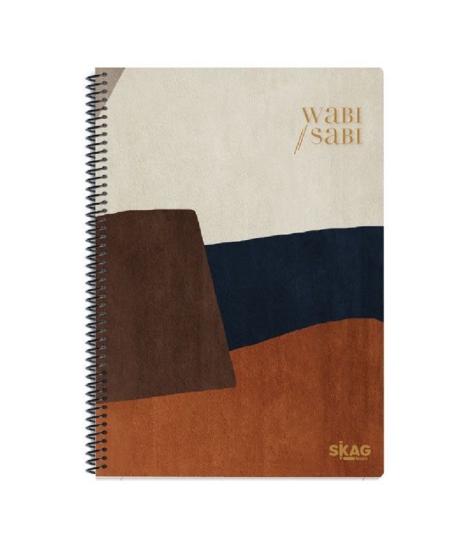 Τετράδιο Σπιράλ Α4 3 Θέματα Wabi Sabi 313230 Skag