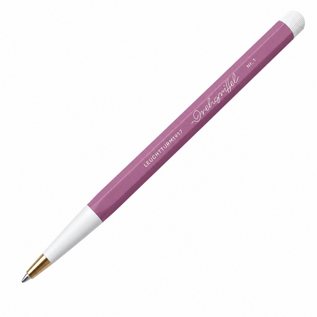 Leuchtturm 1917 Drehgriffel Nr.1 Dusty Rose,  Gelpen with black ink