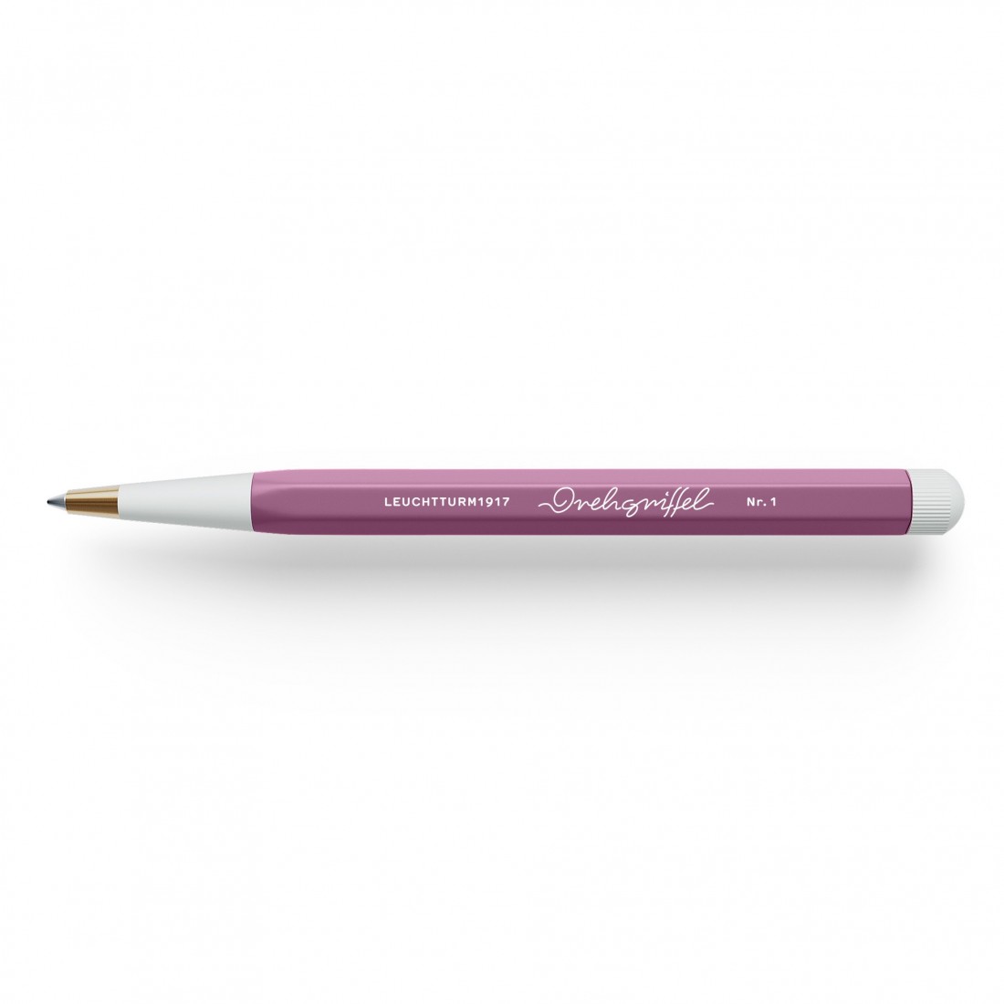 Leuchtturm 1917 Drehgriffel Nr.1 Dusty Rose,  Gelpen with black ink