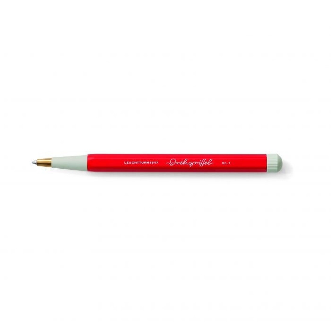 Leuchtturm 1917 Drehgriffel Nr.1 Red,  Gelpen with black ink