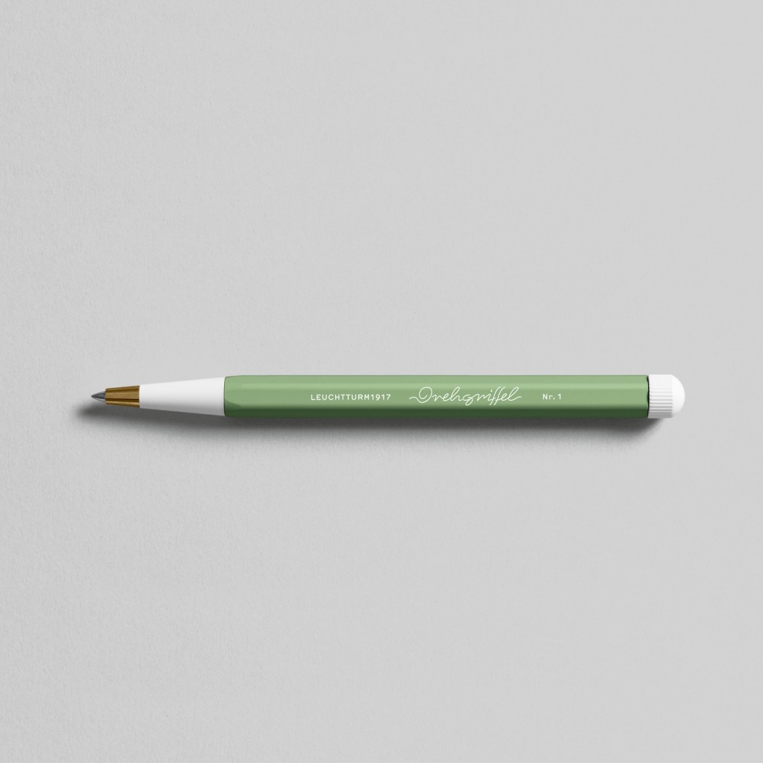 Leuchtturm 1917 Drehgriffel Nr.1 Sage,  Gelpen with black ink