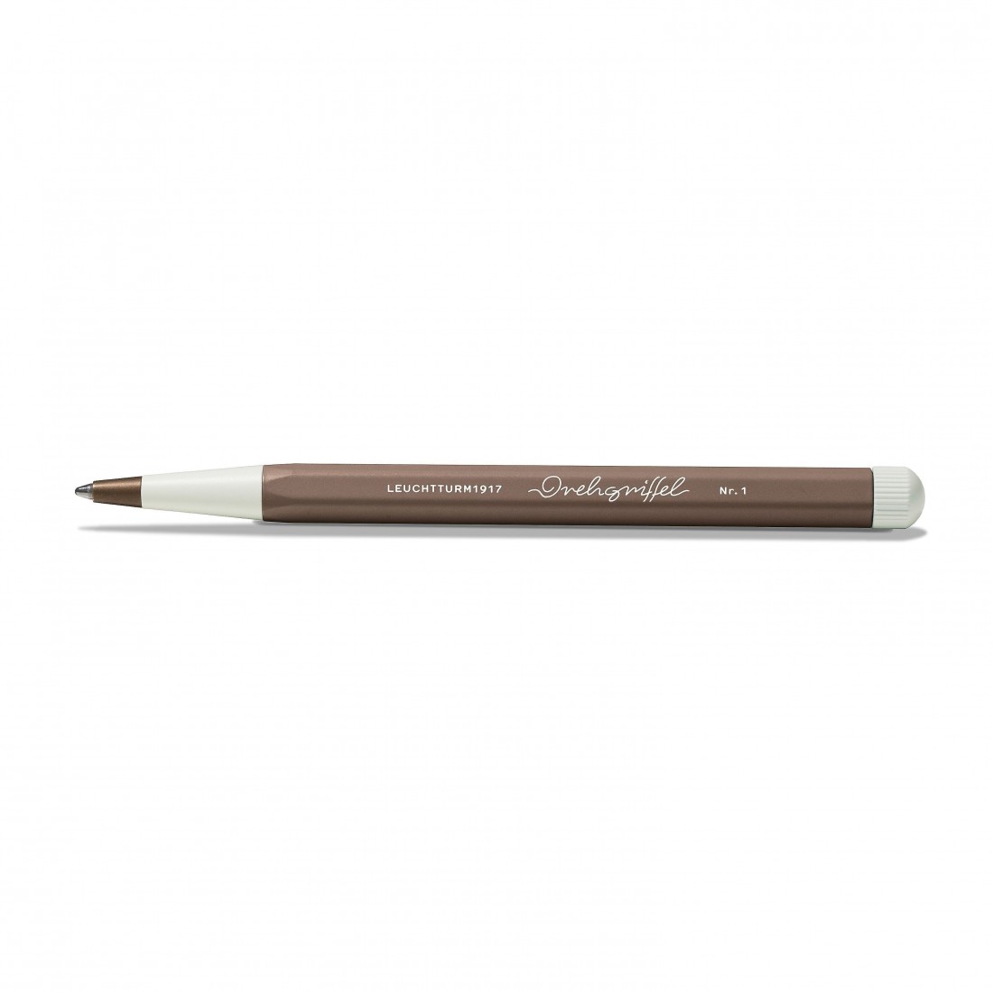 Leuchtturm 1917 Drehgriffel Nr.1 Warm Earth, Ballpoint pen with royal blue ink
