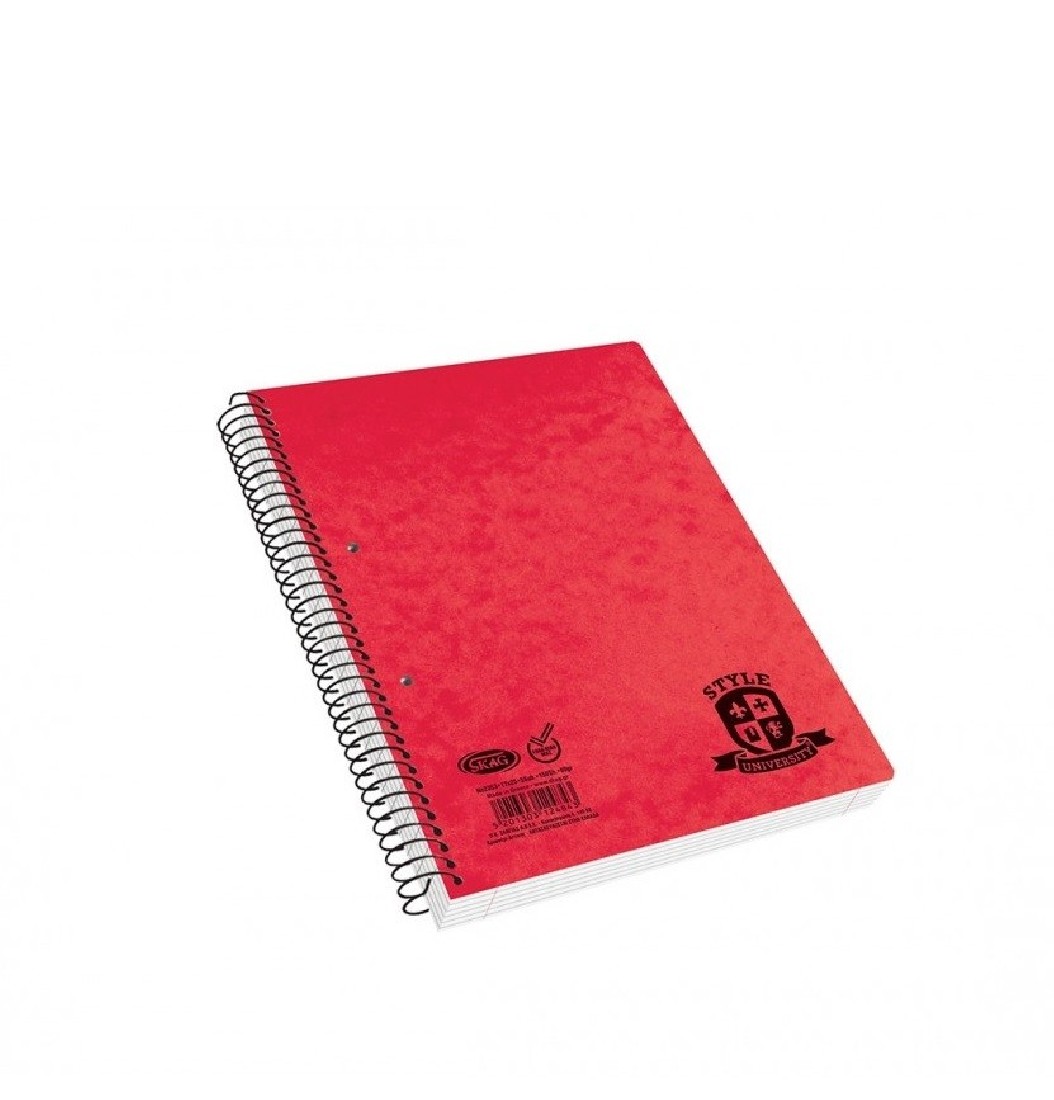Τετράδιο Σπιράλ Α4 5 Θέματα University Style 124898 Skag