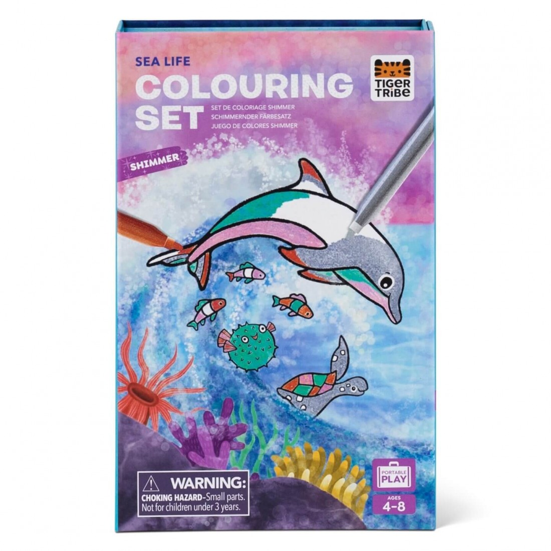 ΣΕΤ ΔΡΑΣΤΗΡΙΟΤΗΤΩΝ Shimmer- Sea Life 20227 Tiger Tribe