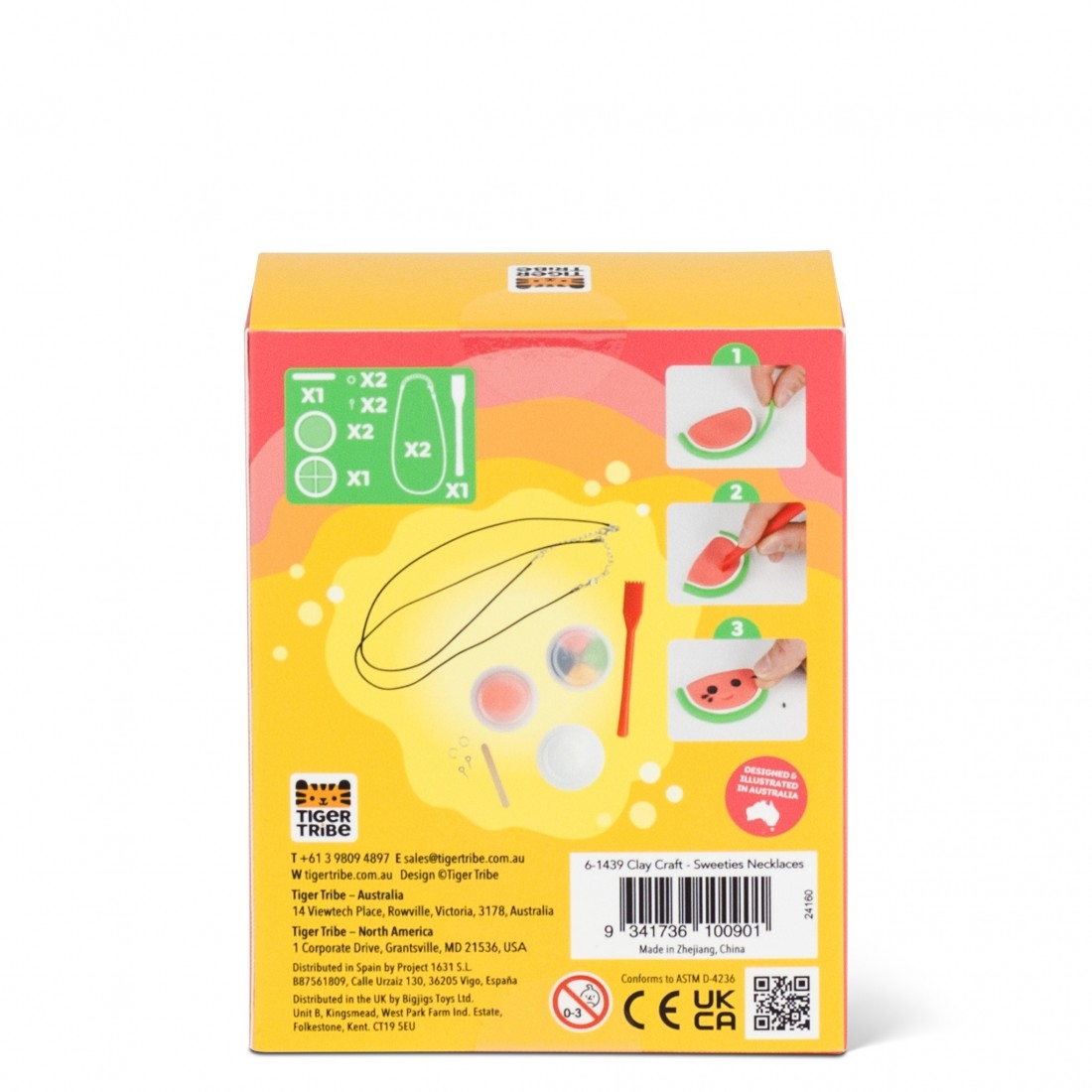 Clay Craft – Sweeties Necklaces 20231 Tiger Tribe