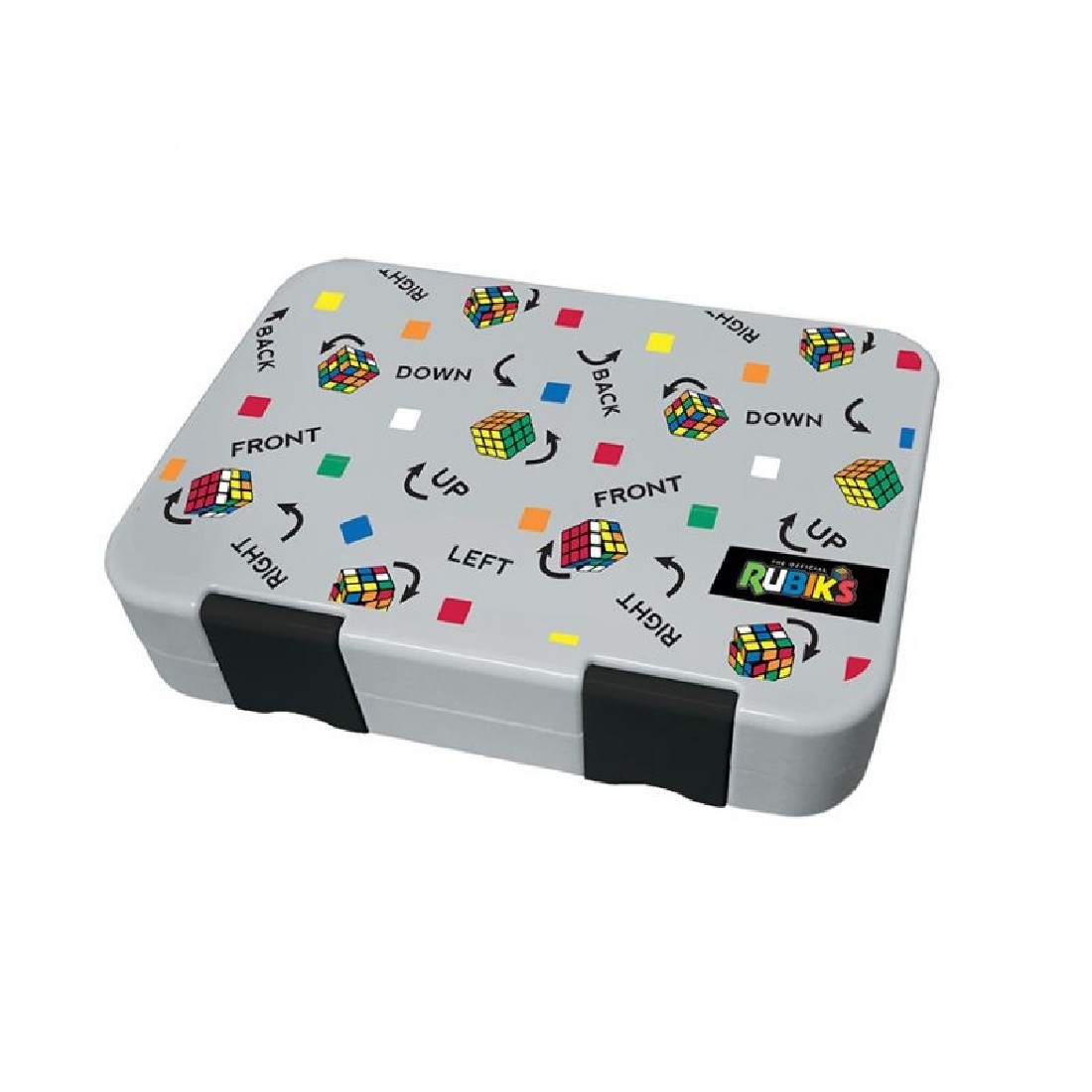 Δοχείο φαγητού Tritan 4 χωρίσματα Rubiks 266421 Xscape Graffiti (2026)