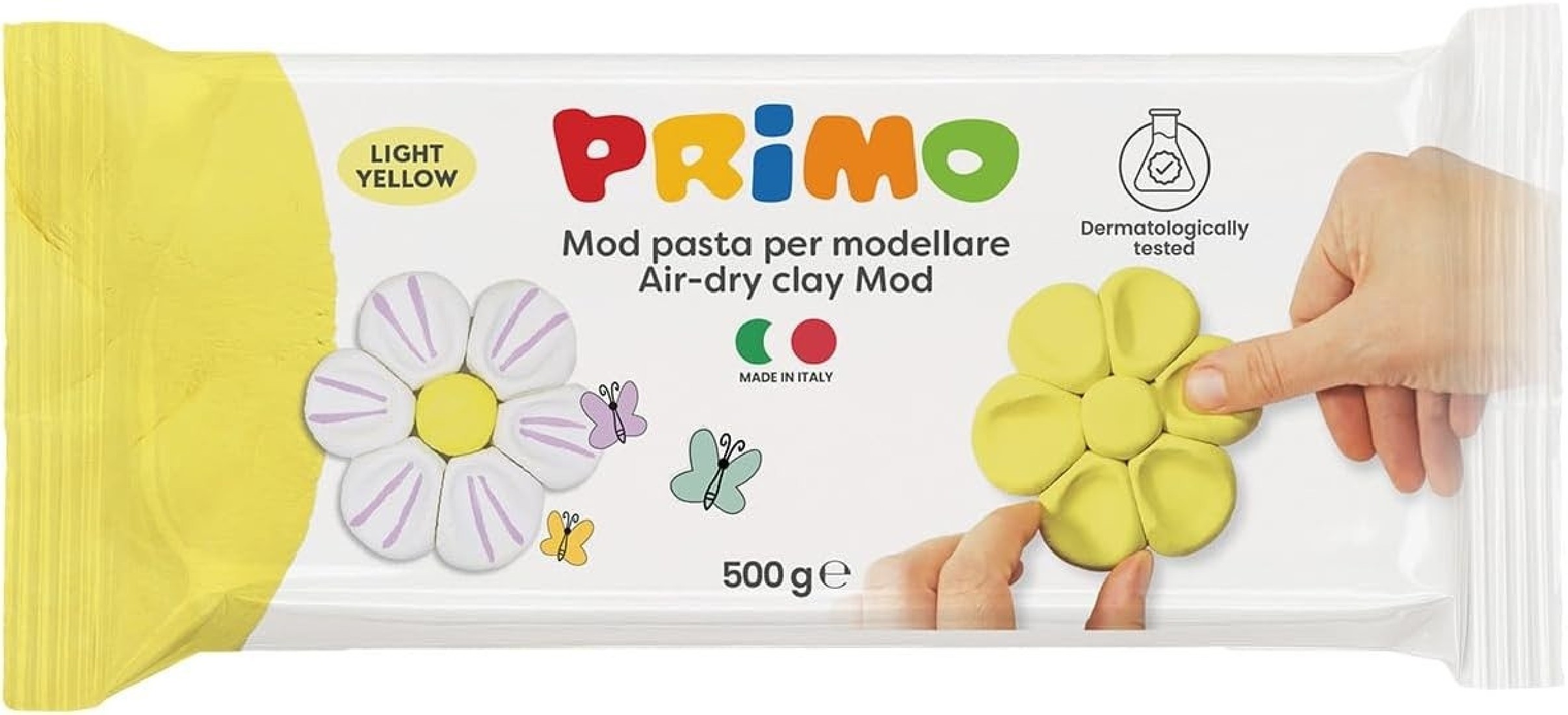 Πηλός Yellow Pastel Light 500gr  Primo