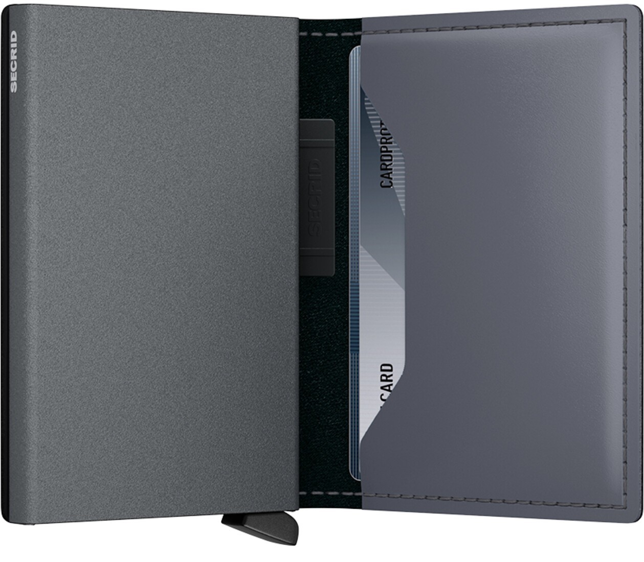 SECRID BANDWALLET BMa MATTE GREY-BLACK