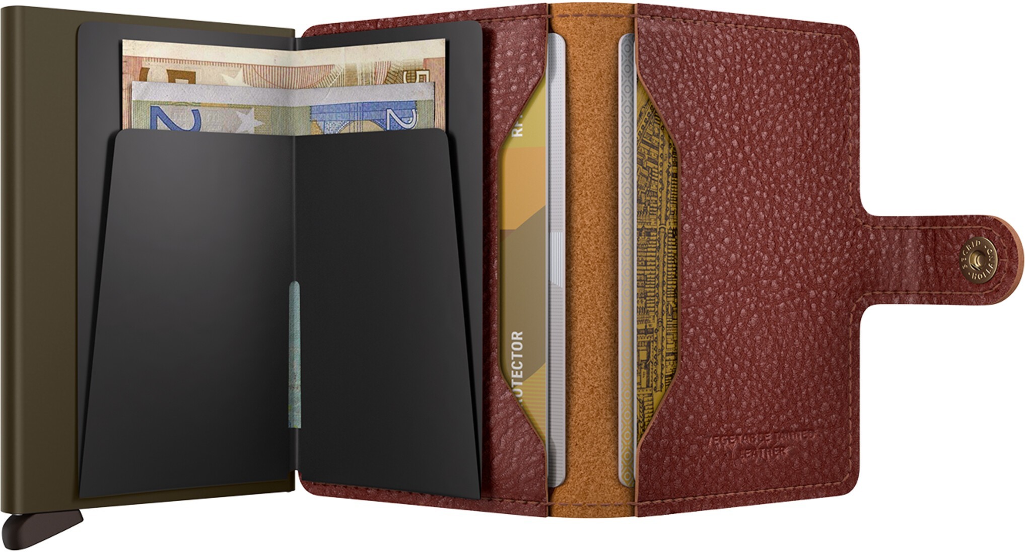 SECRID MINIWALLET MVg VEGETABLE TANNED TUSCAN