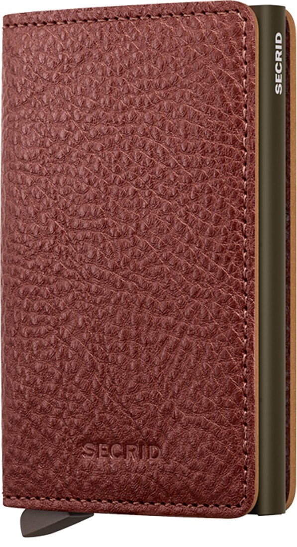 SECRID SLIMWALLET SVg VEGETABLE TANNED TUSCAN