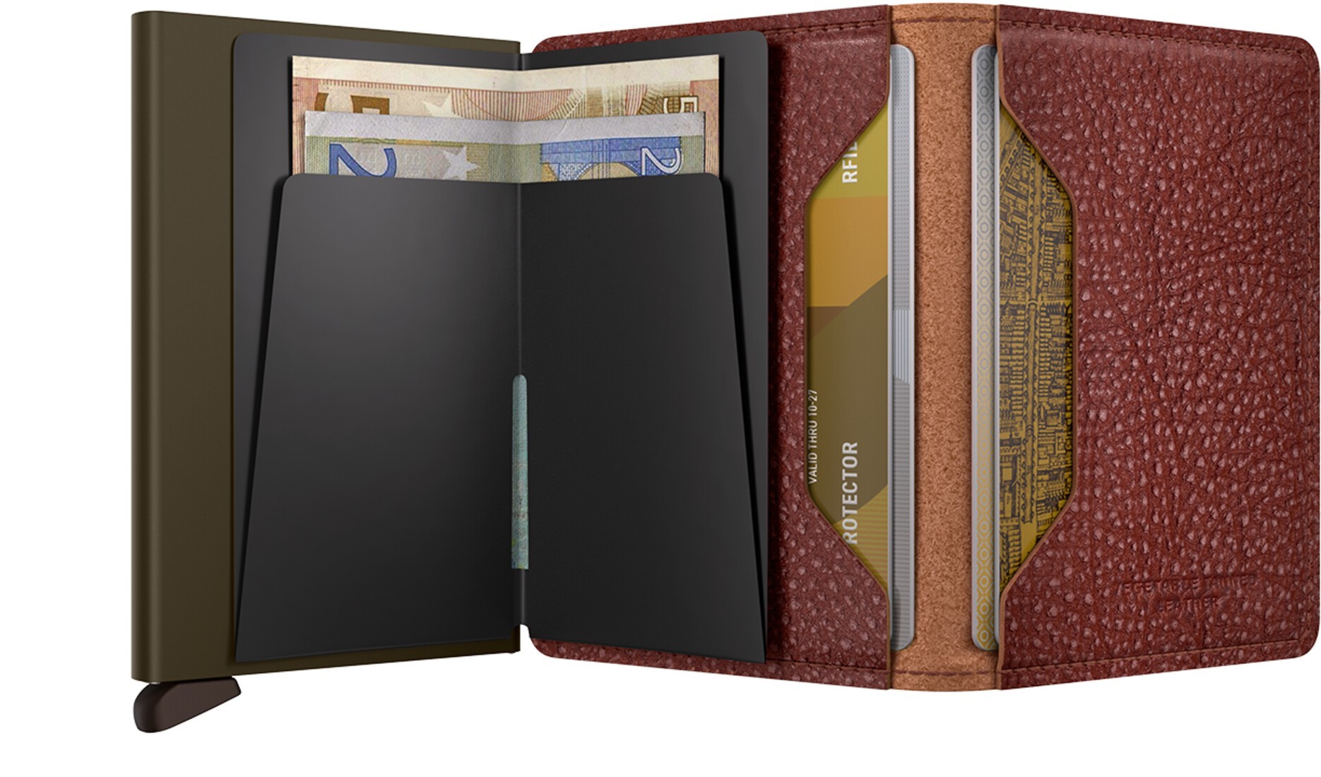 SECRID SLIMWALLET SVg VEGETABLE TANNED TUSCAN
