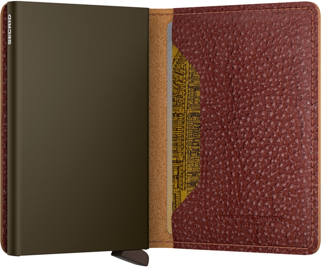 SECRID SLIMWALLET SVg VEGETABLE TANNED TUSCAN