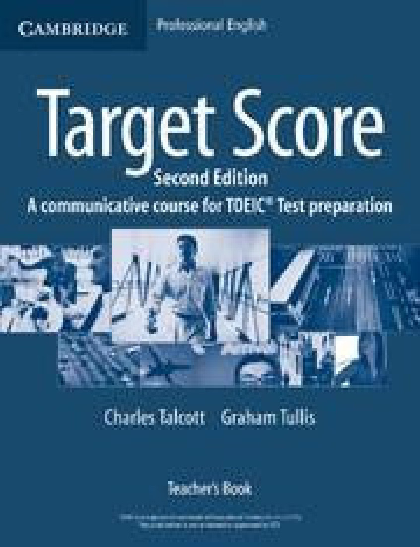 TARGET SCORE TOEIC TEST TEACHERS BOOK