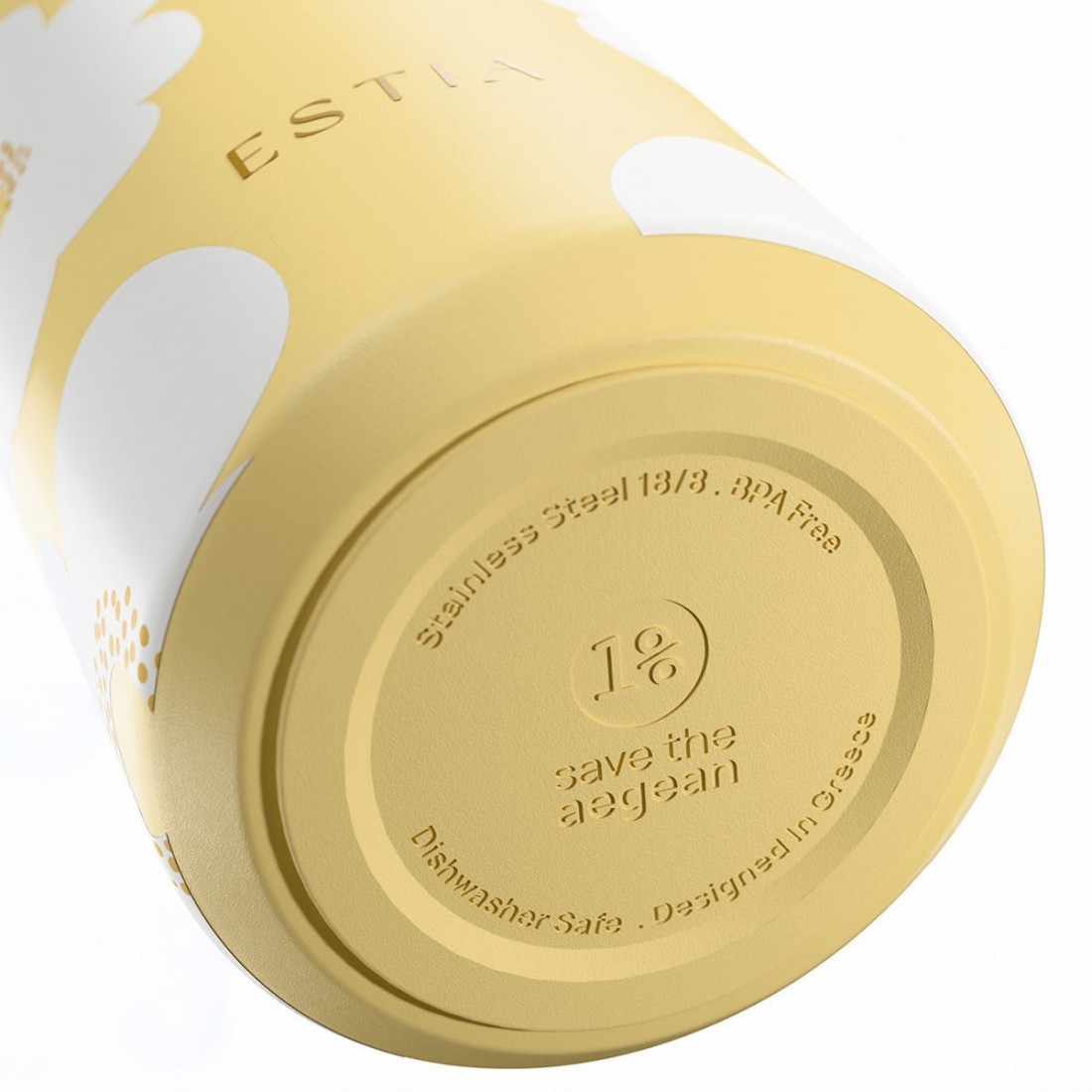 Θερμός Flow 500ml Yellow Daisy 42196 Estia Home Art