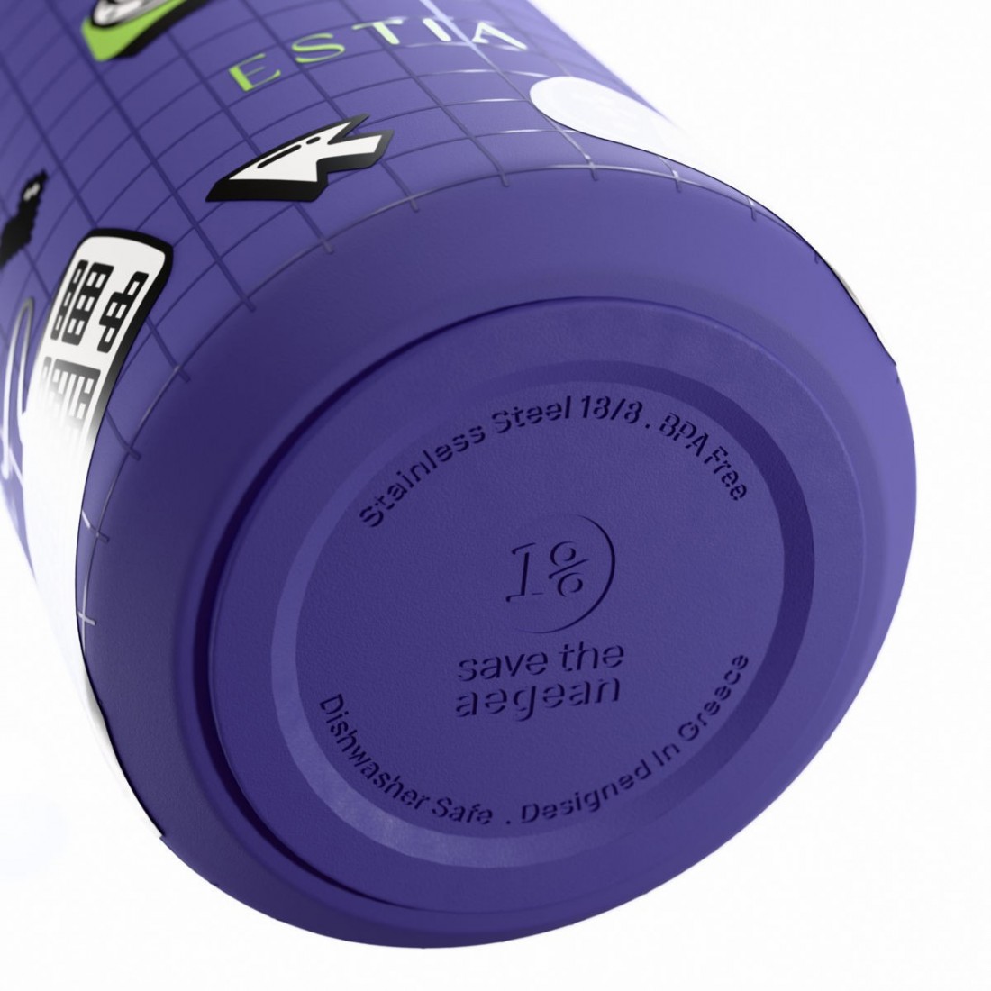 Θερμός Flow 500ml Game Over 47900 Estia Home Art
