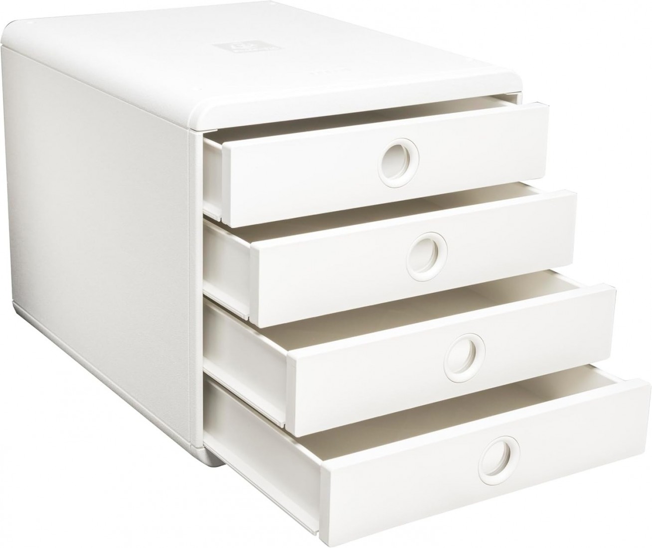 Exacompta συρταριέρα 4 θέσεων Autentik White 314313D