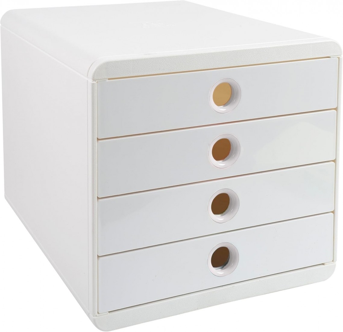 Exacompta συρταριέρα 4 θέσεων Autentik White 314313D