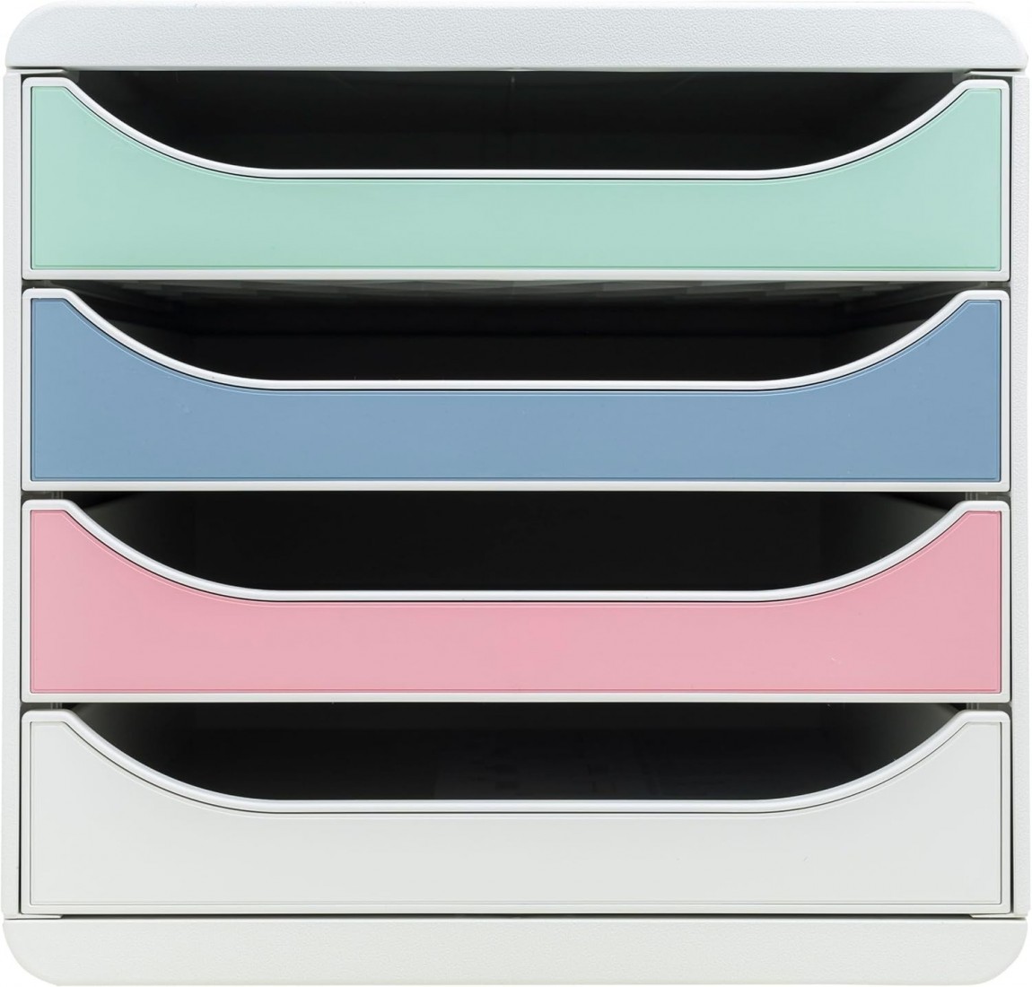 Exacompta συρταριέρα 4 θέσεων pastel colours 310303D
