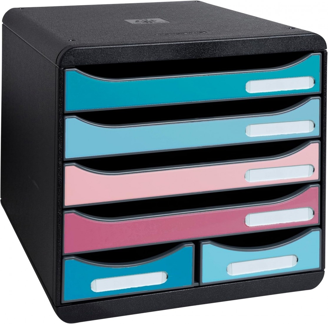Exacompta συρταριέρα 6 θέσεων pastel colours 312606D