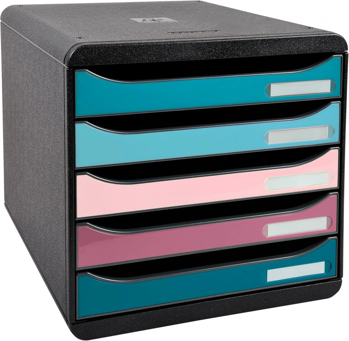 Exacompta συρταριέρα 5 θέσεων pastel colours 309606D