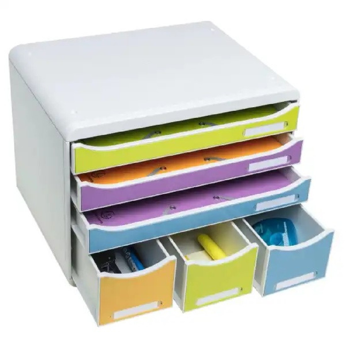 Exacompta συρταριέρα 6 θέσεων bright colours 306909D