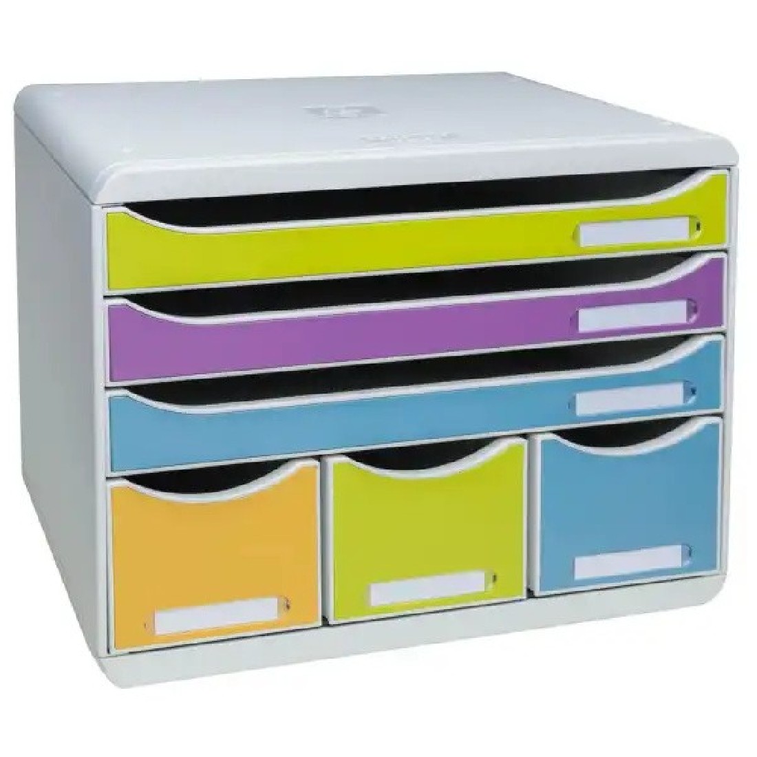 Exacompta συρταριέρα 6 θέσεων bright colours 306909D