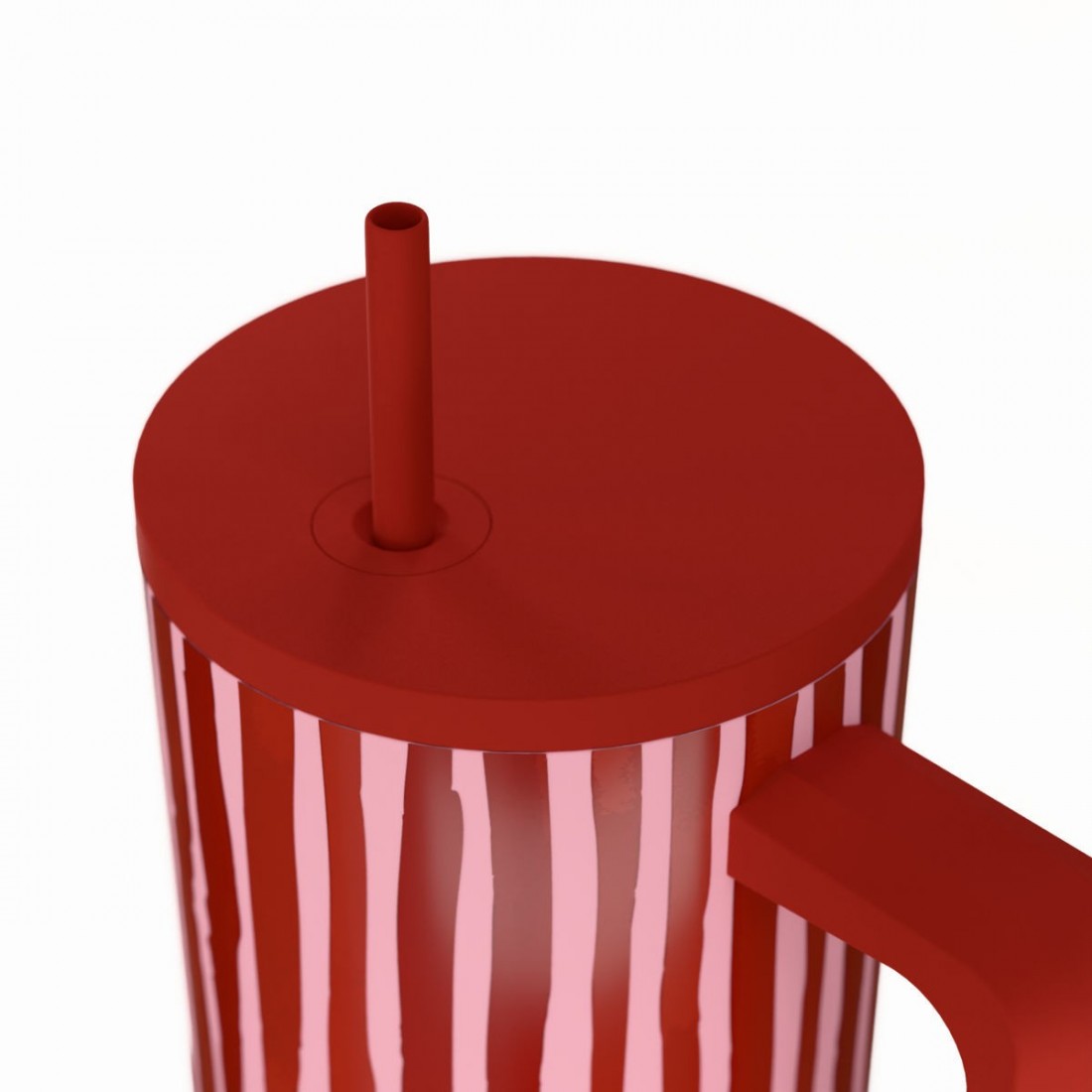 Straw Tumbler XL 900ml Viva Stripe 41564 Estia Home Art