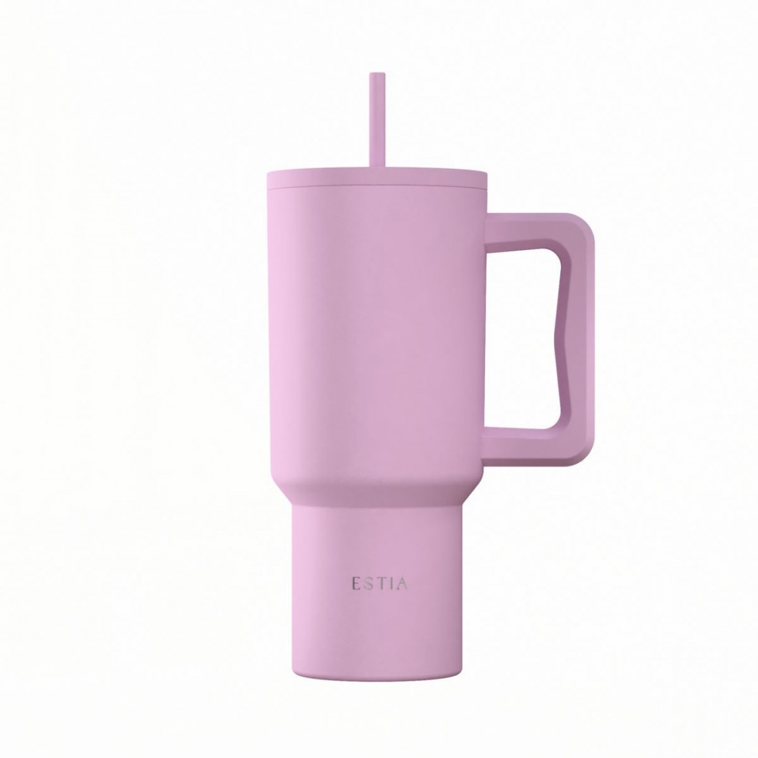 Straw Tumbler XL 900ml Lavender 41472 Estia Home Art
