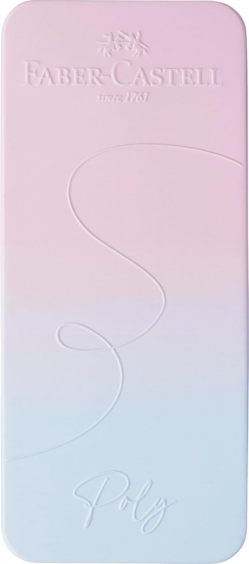Faber Castell Poly Pen fountain pen and ballpen set, Blushing Sky, 241054