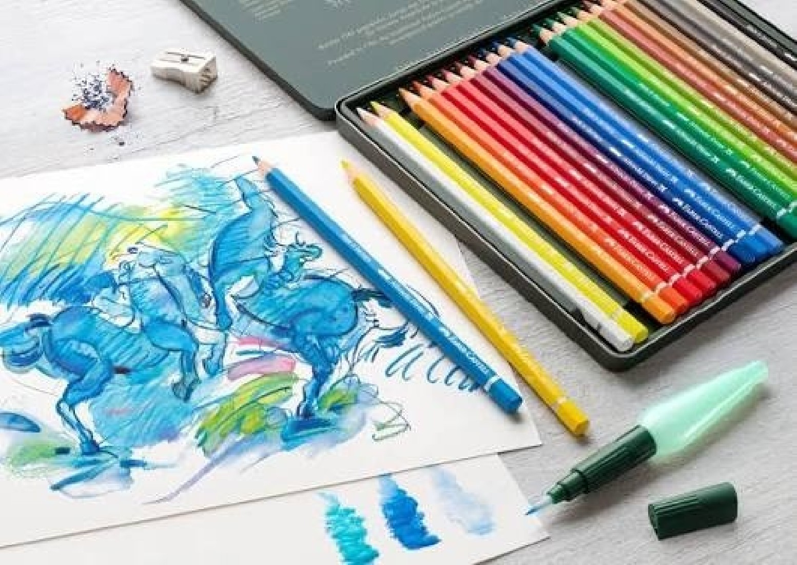 Faber Castell watercolour pencil Albrecht Durer