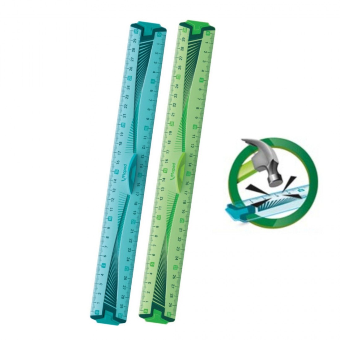 Γεωμετρικός Χάρακας Flex 30cm 244130 Maped