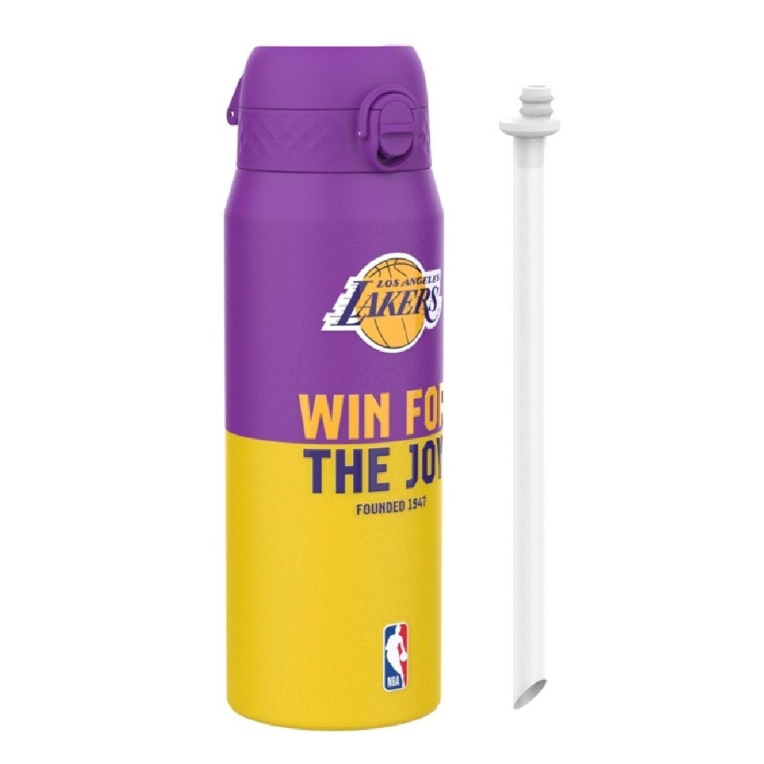 Παγούρι Μεταλλικό Θερμός με καλαμάκι 750ml NBA Los Angeles Lakers Ion8