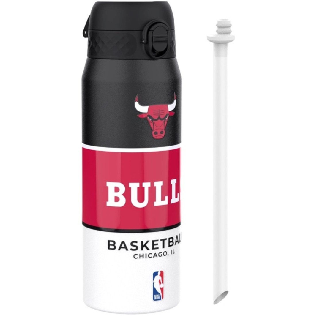 Παγούρι Μεταλλικό Θερμός με καλαμάκι 750ml NBA Chicago Bulls Ion8