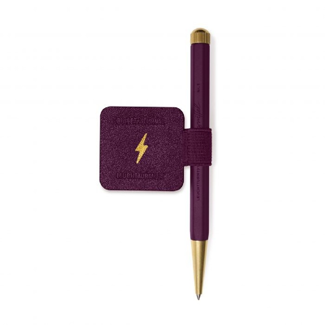 Leuchtturm 1917  Twist Grip No.1  Purple,  Gel ballpoint with Black Ink,  Bullet Journal Edition