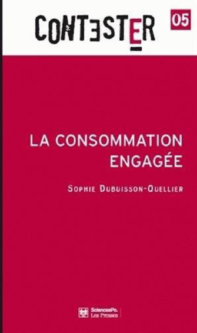 LA CONSOMMATION ENGAGEE  POCHE