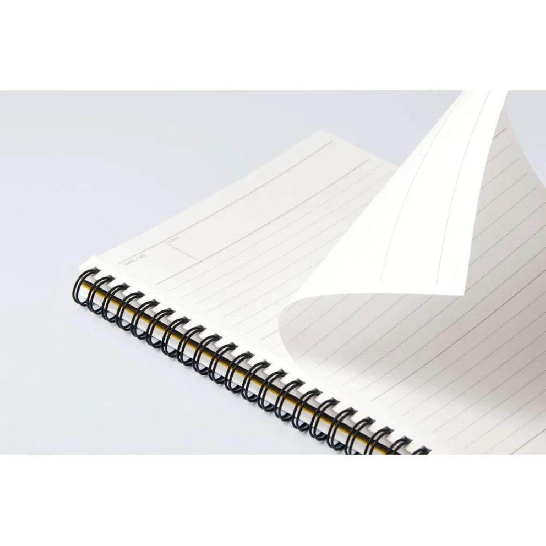 Mnemosyne spiral notebook black 295-51 A5 5mm 80sheets ruled 80gr MN