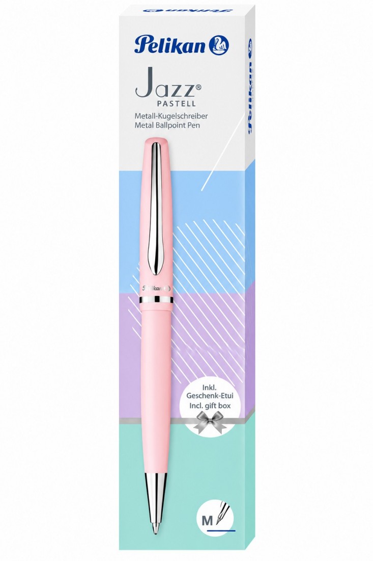Pelikan Jazz pastel rose ballpen in gift box 827034