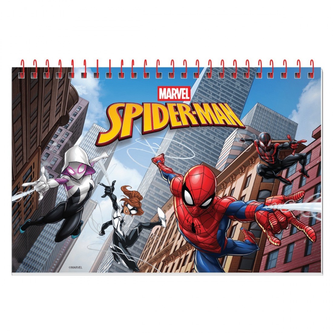 Μπλοκ ζωγραφικής Spiderman Α4 40φ 608222  Salko