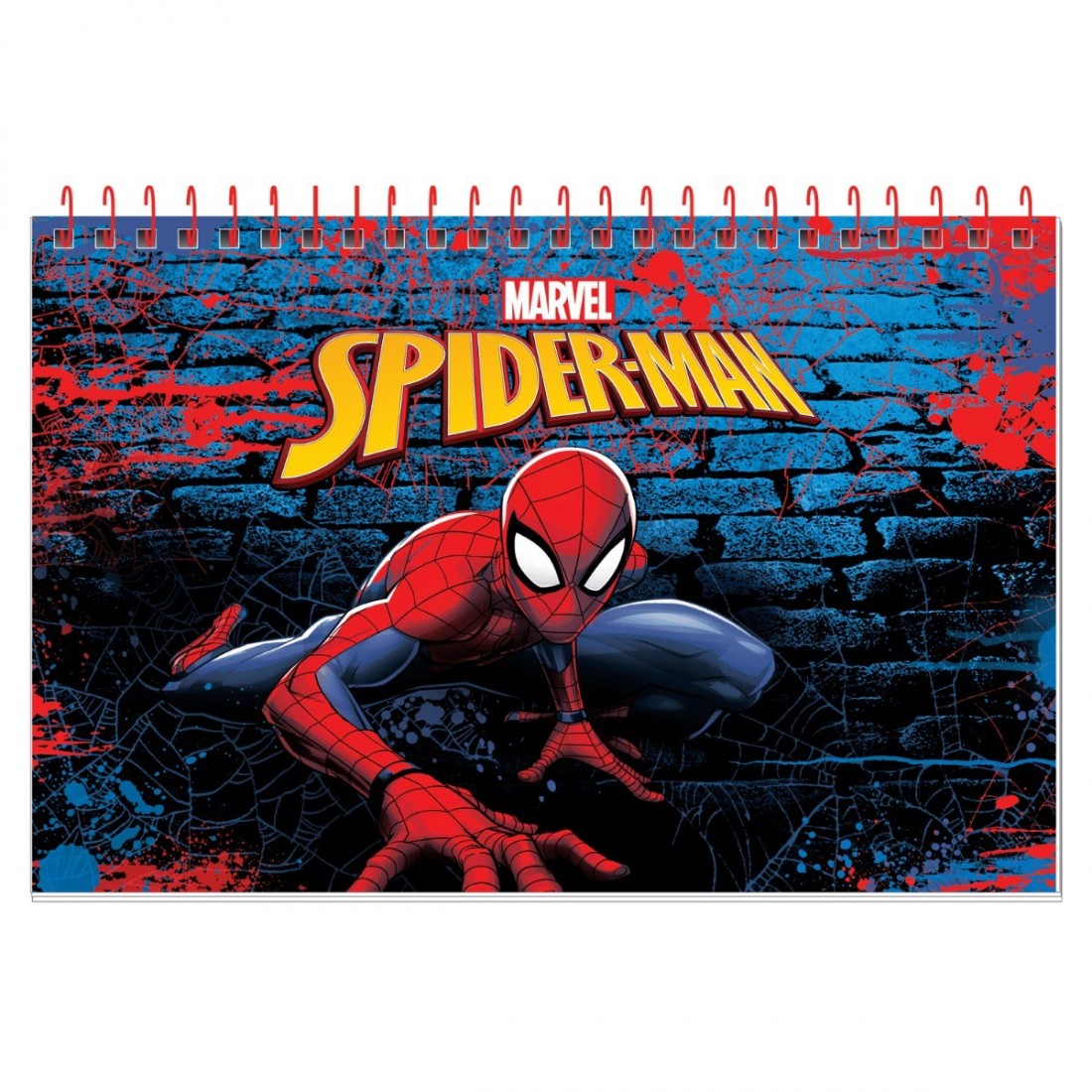 Μπλοκ ζωγραφικής Spiderman Α4 40φ 608222  Salko