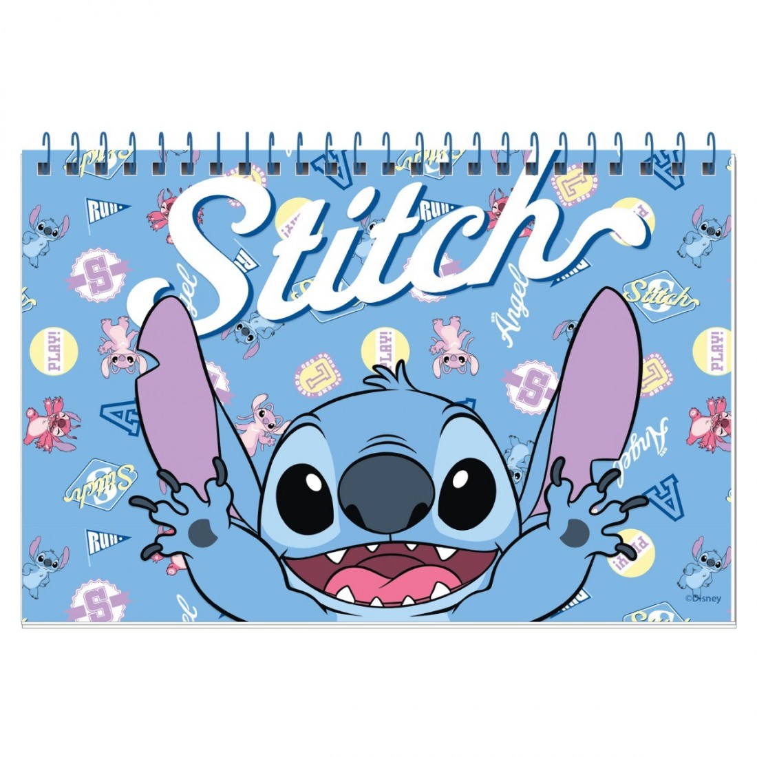 Μπλοκ ζωγραφικής 21χ30 Stitch Α4 40φ 608185 Salko