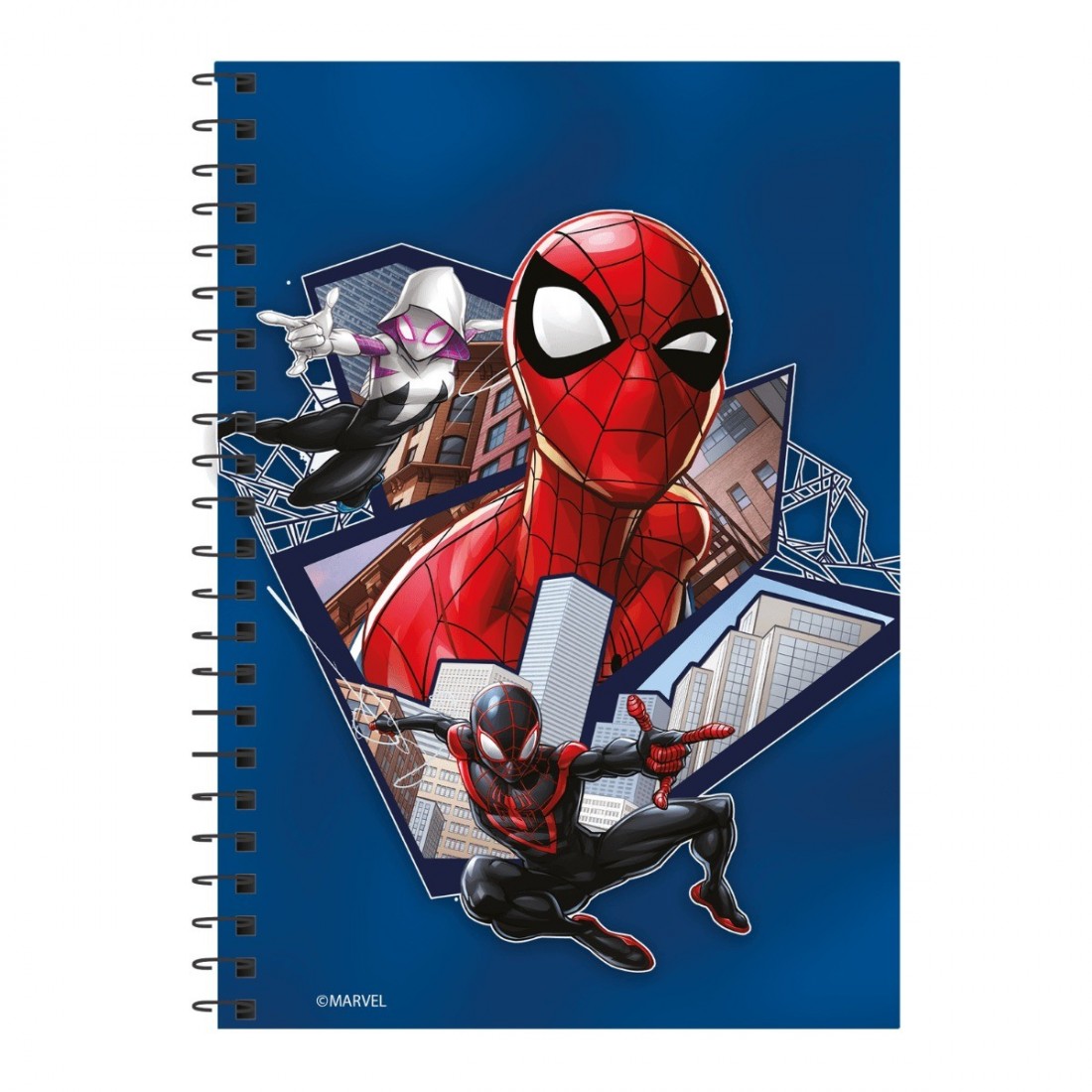 Τετράδιο σπιραλ Spiderman 17X25 120 σελίδες 2 θεμάτων 8642 salko
