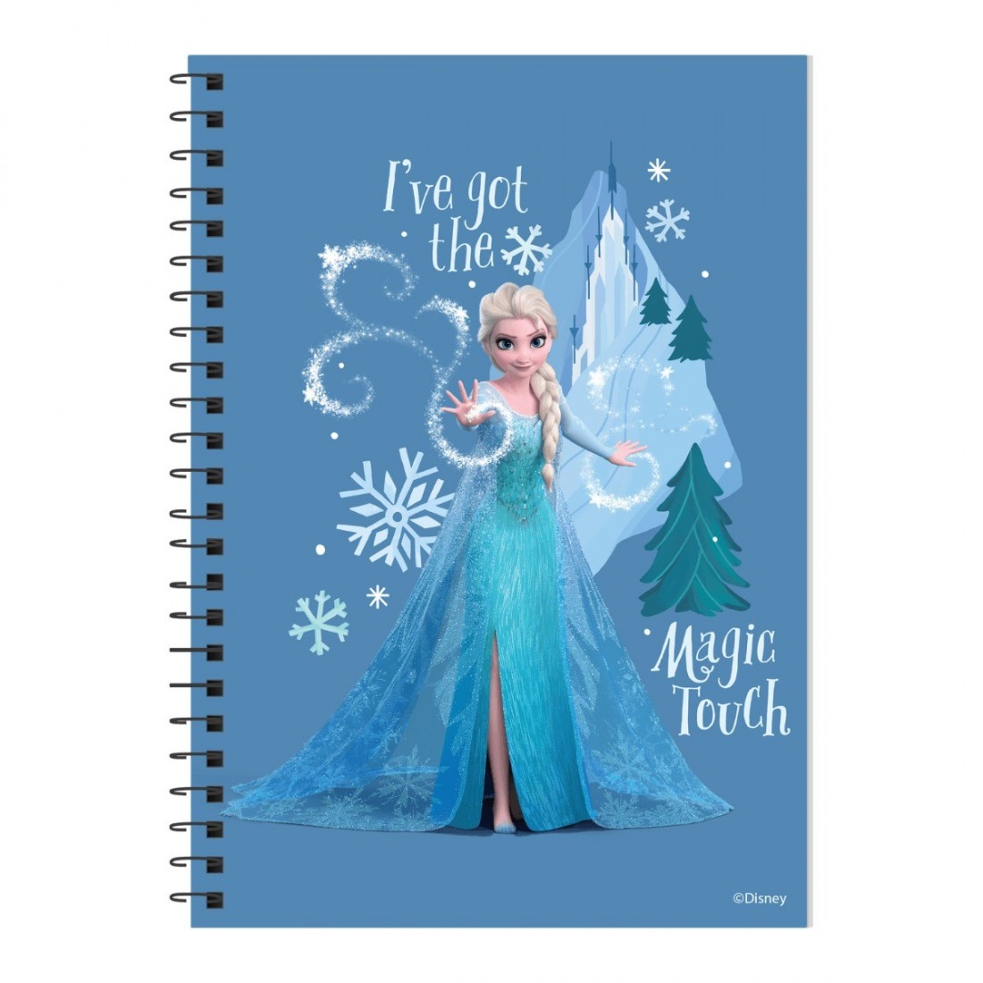 Τετράδιο σπιραλ Frozen 17χ25 60φ 2 θεμάτων 608260 Salko