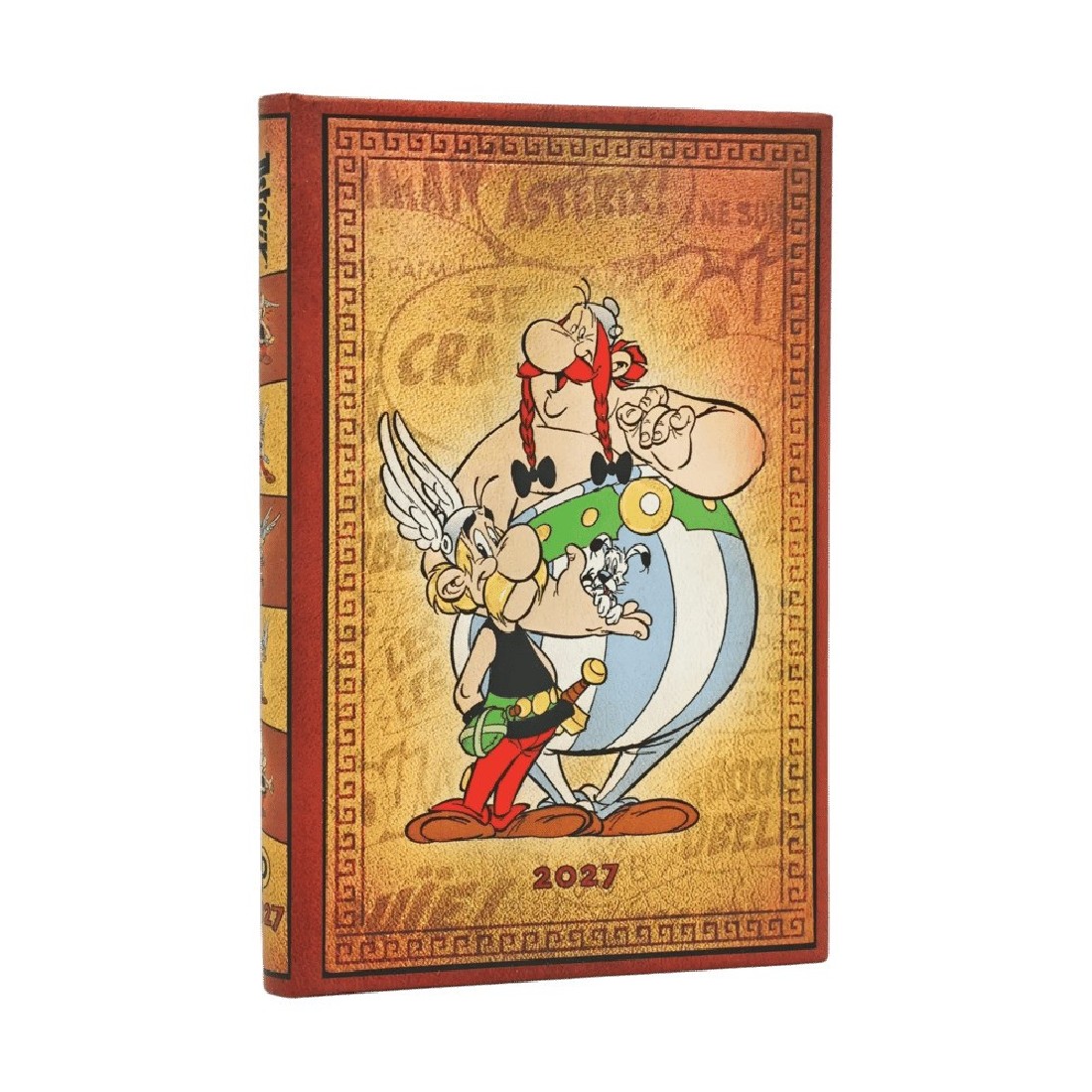 Paperblanks diary 12-Month 2027 weekly mini horizontal 9x14cm, 176 pages, hardcover The Adventures of Asterix