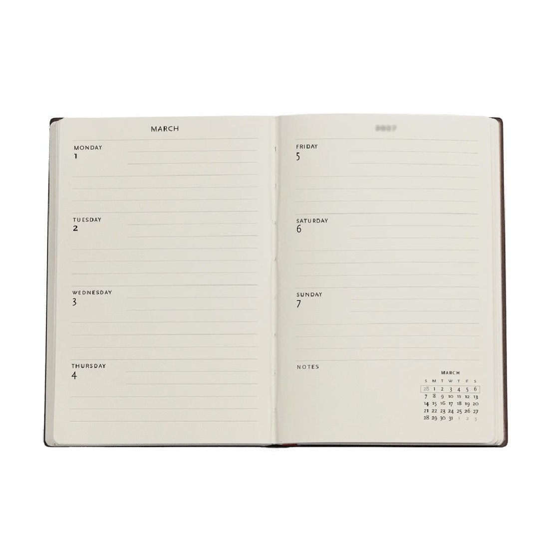 Paperblanks diary 12-Month 2027 weekly horizontal mini  9x14cm, 176 pages, softcover Carlo Collodi, Pinocchio