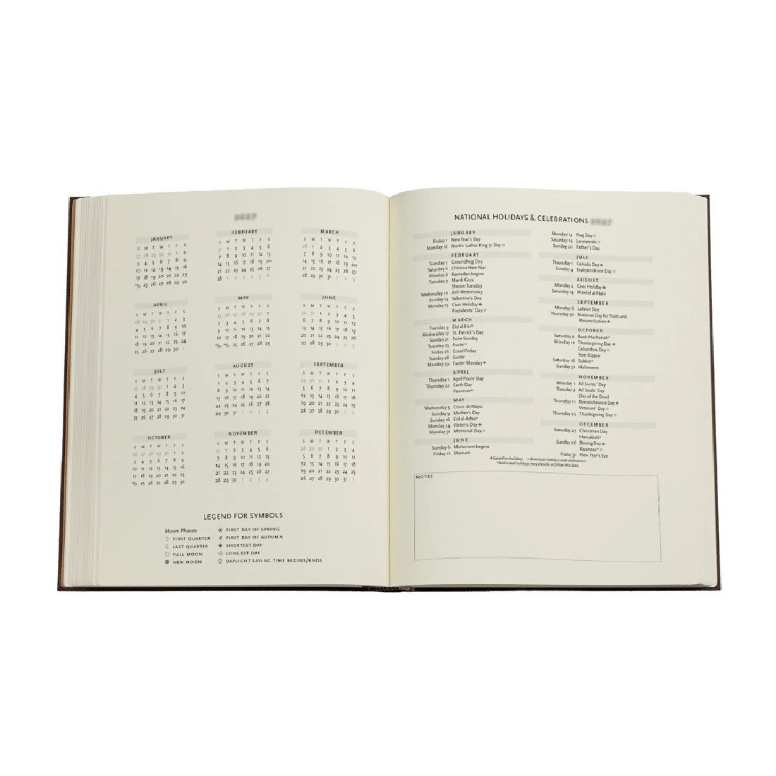 Paperblanks diary 12-Month 2027 daily ultra 18x23cm, 432 pages, hardcover Gaudis Sun