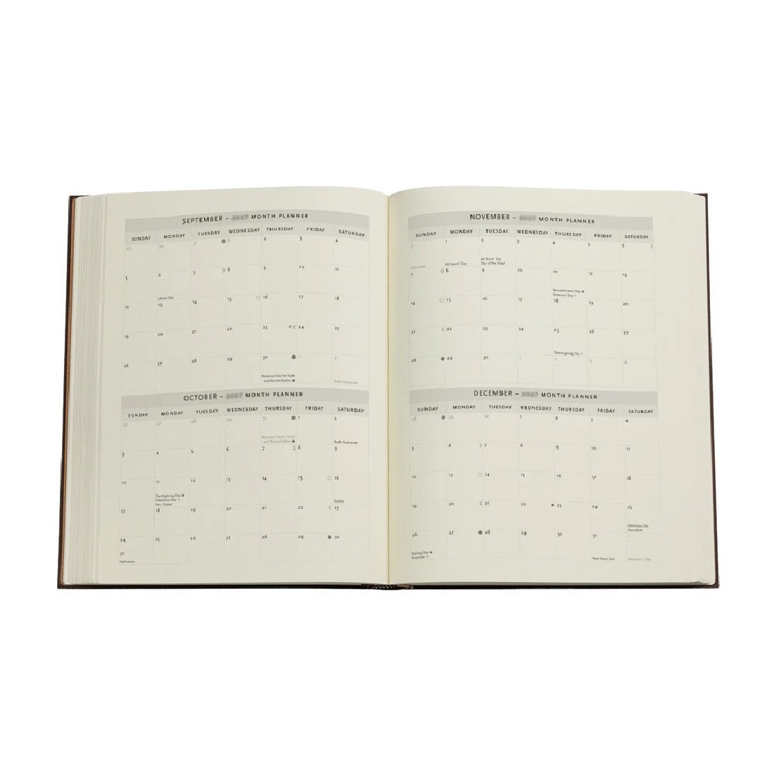 Paperblanks diary 12-Month 2027 daily ultra 18x23cm, 432 pages, hardcover Gaudis Sun