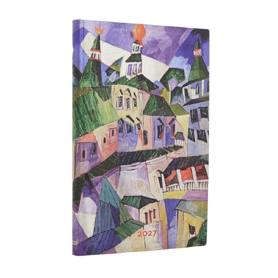 Paperblanks diary 12-Month 2027 weekly Horizontal Maxi 14x21cm, 176 pages, softcover, St. Petersburg, Lentulovs Cityscapes