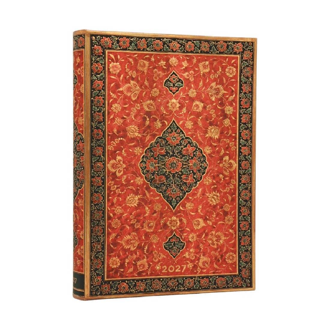 Paperblanks diary 12-Month 2027 daily midi  13x18cm, 432  pages, hardcover Layla, Persian Poetry